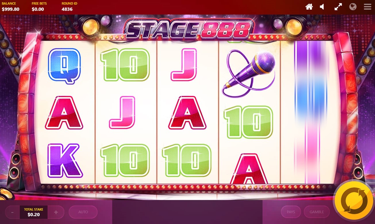 Stage 888 Slot Gameplay