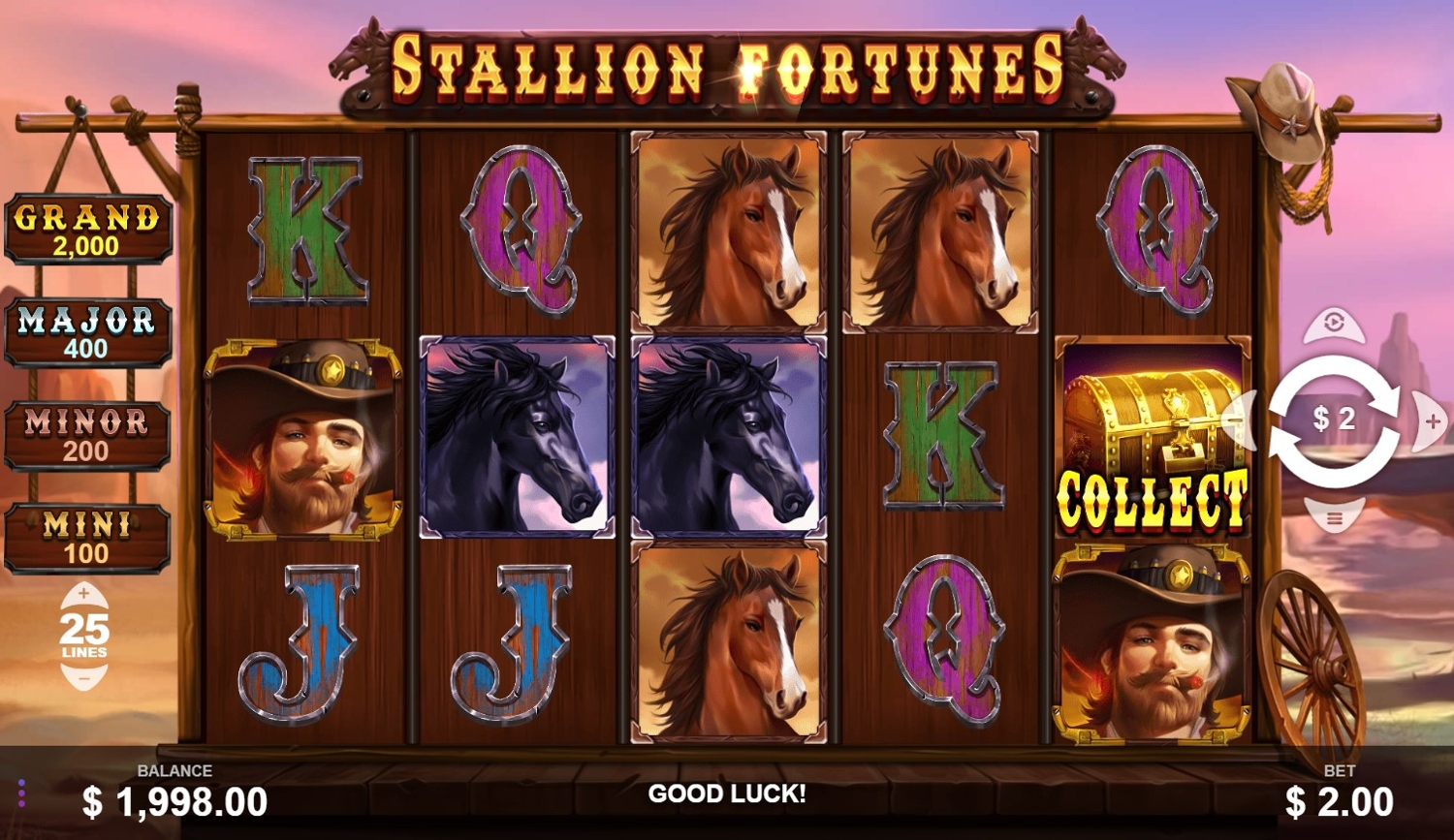 Stallion Fortunes Slot Gameplay