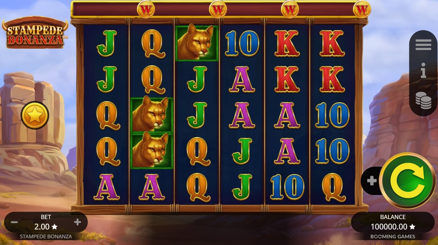 Stampede Bonanza Slot Gameplay