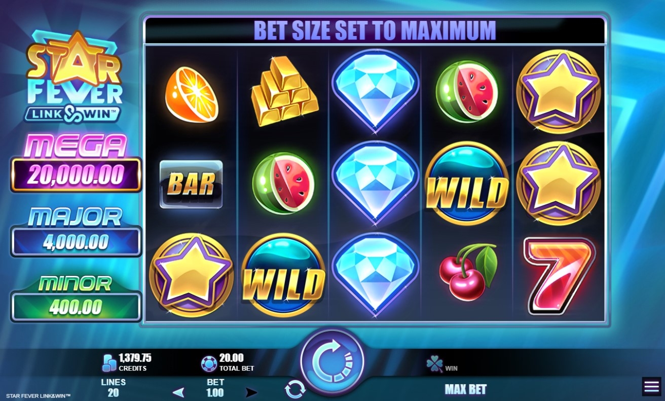 Star Fever Link&Win Slot Gameplay