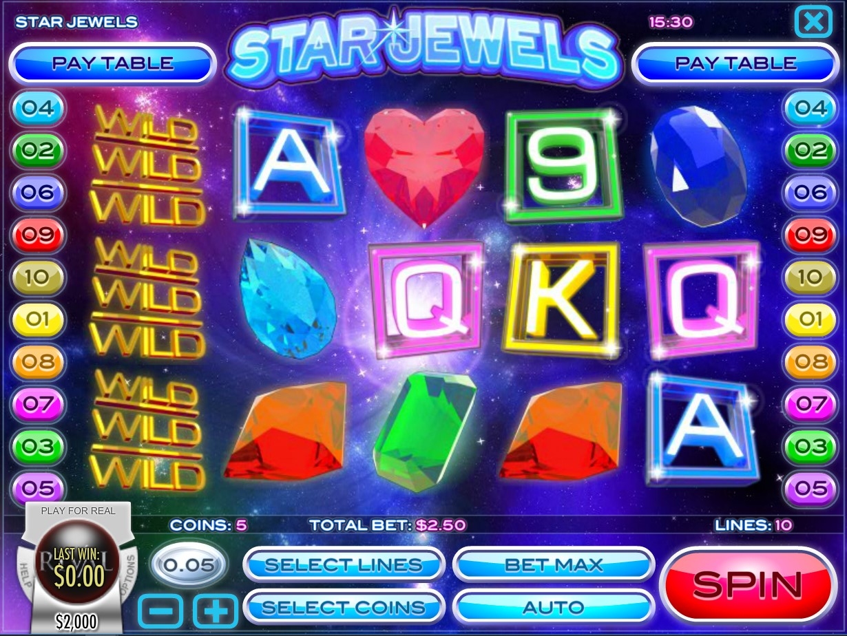Star Jewels Slot Gameplay