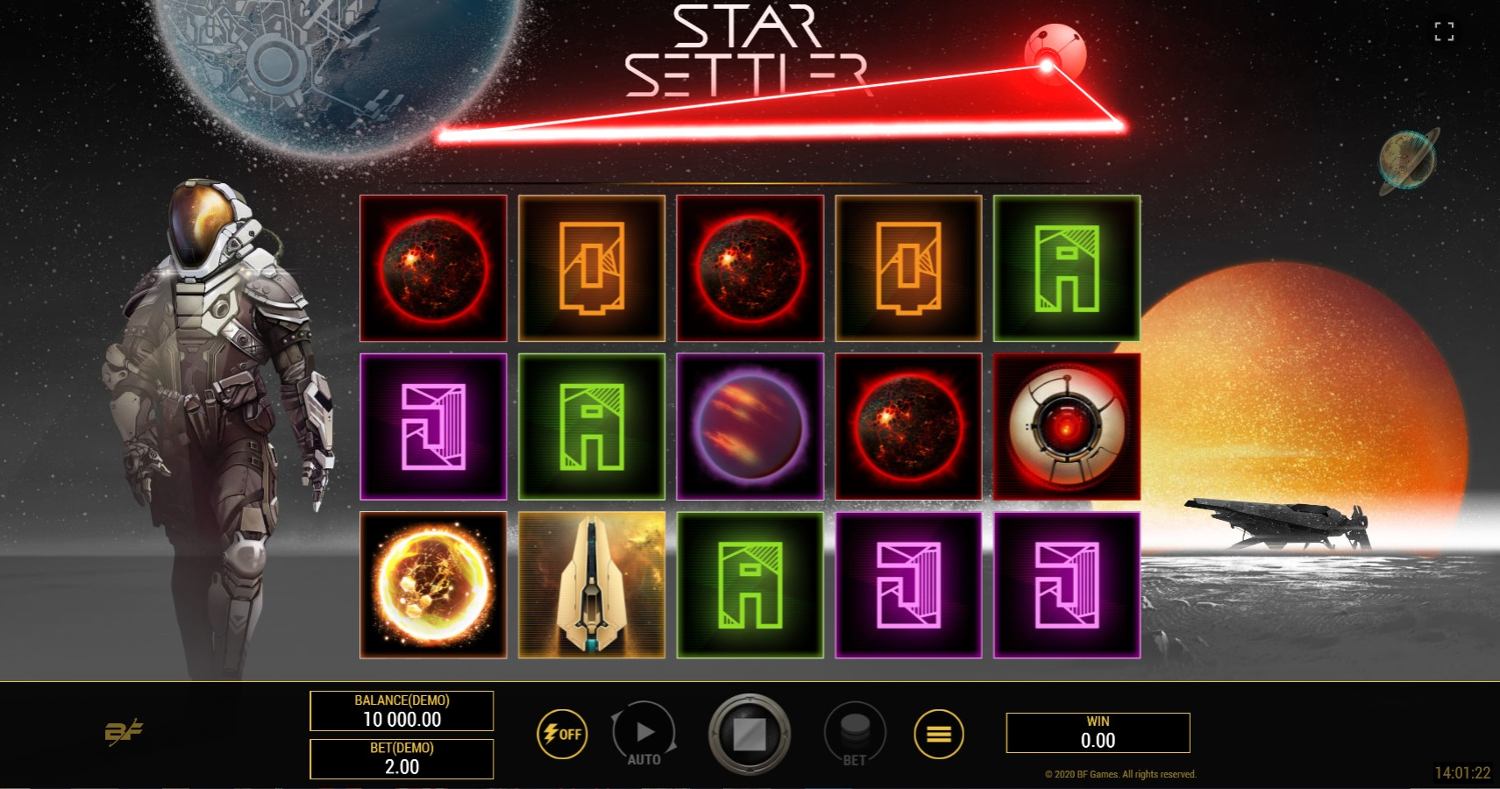 Star Settler Slot Gameplay