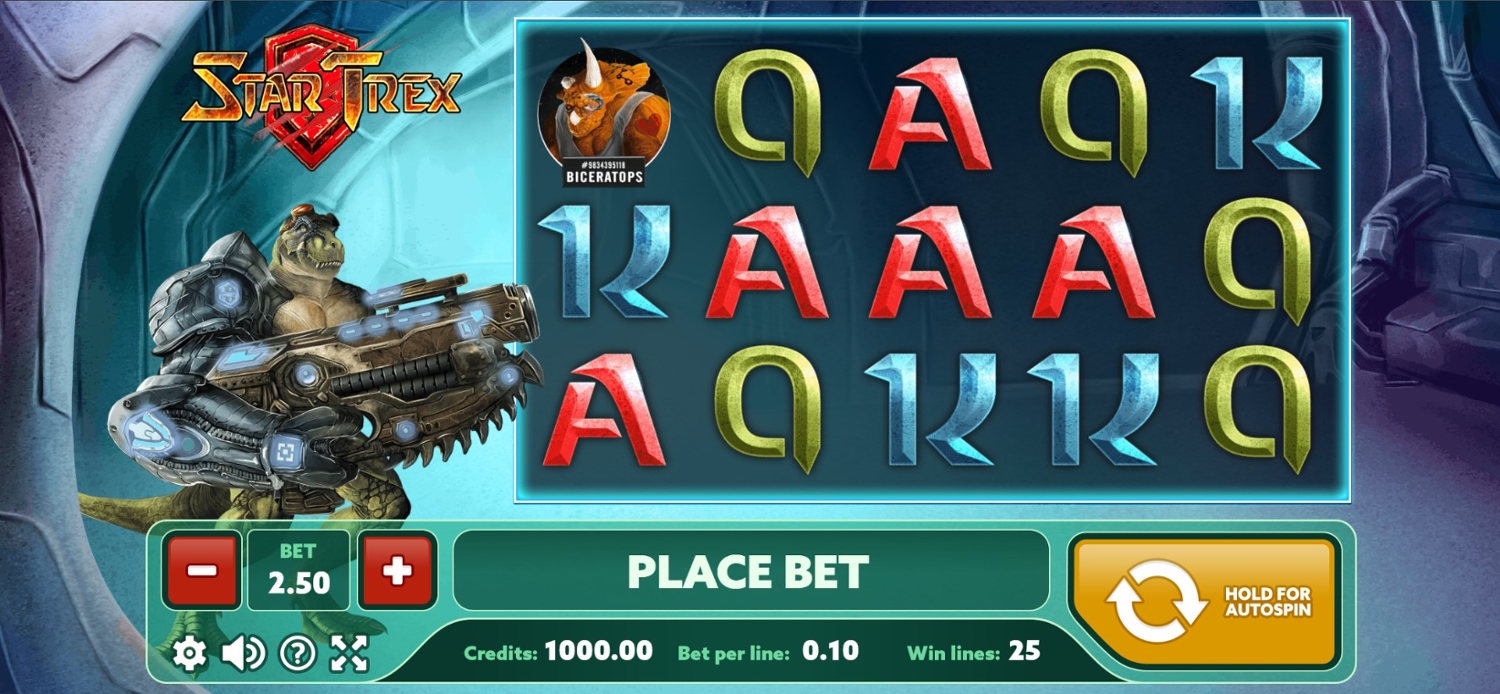 Star Trex Slot Gameplay
