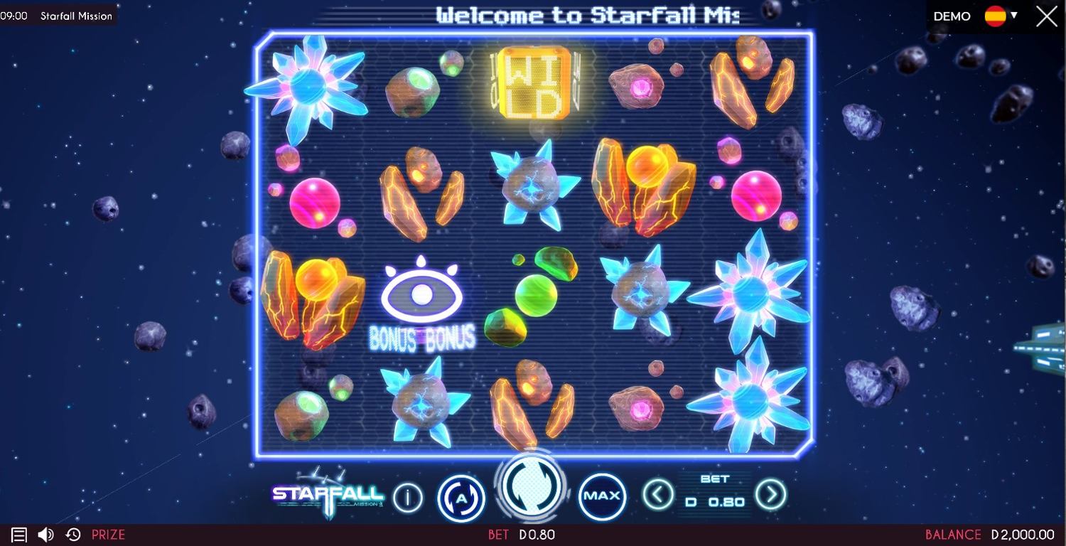 Starfall Mission Slot Gameplay