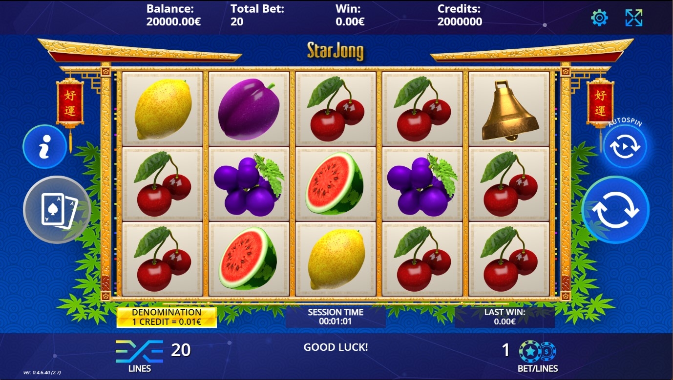 Starjong Slot Gameplay