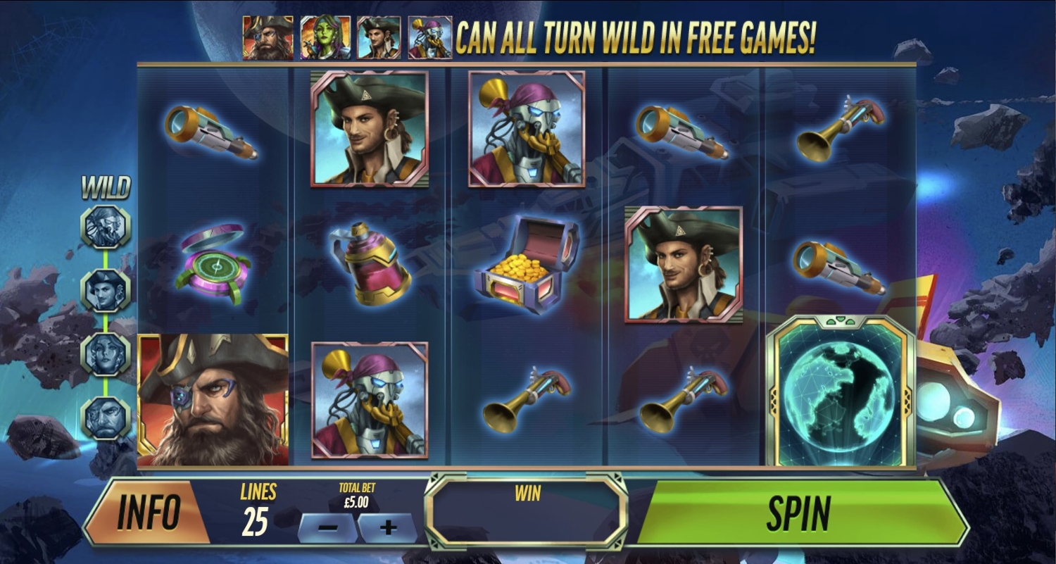 Starmada Exiles Slot Gameplay