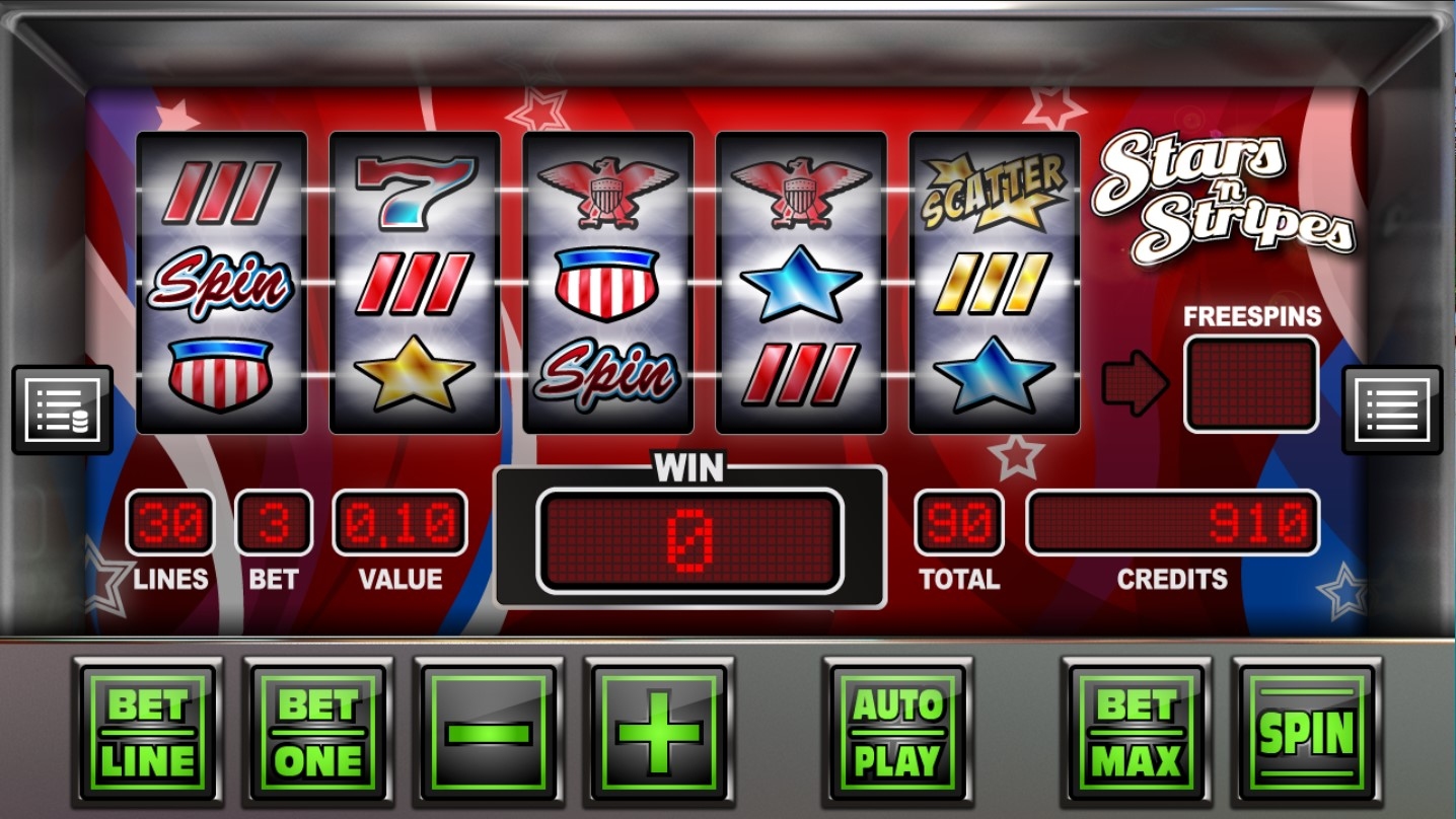 Stars & Stripes Slot Gameplay
