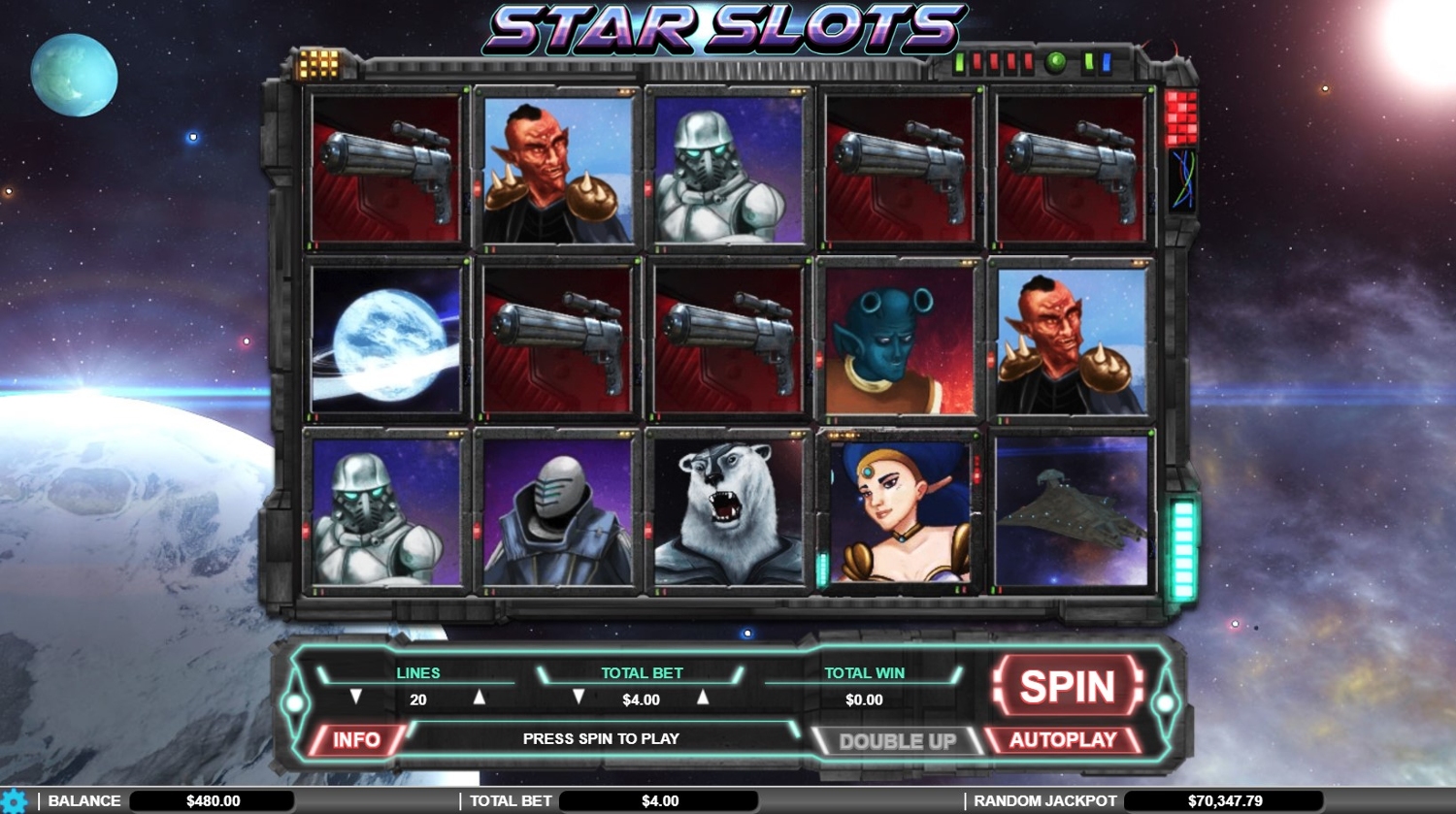Stars Slot Gameplay