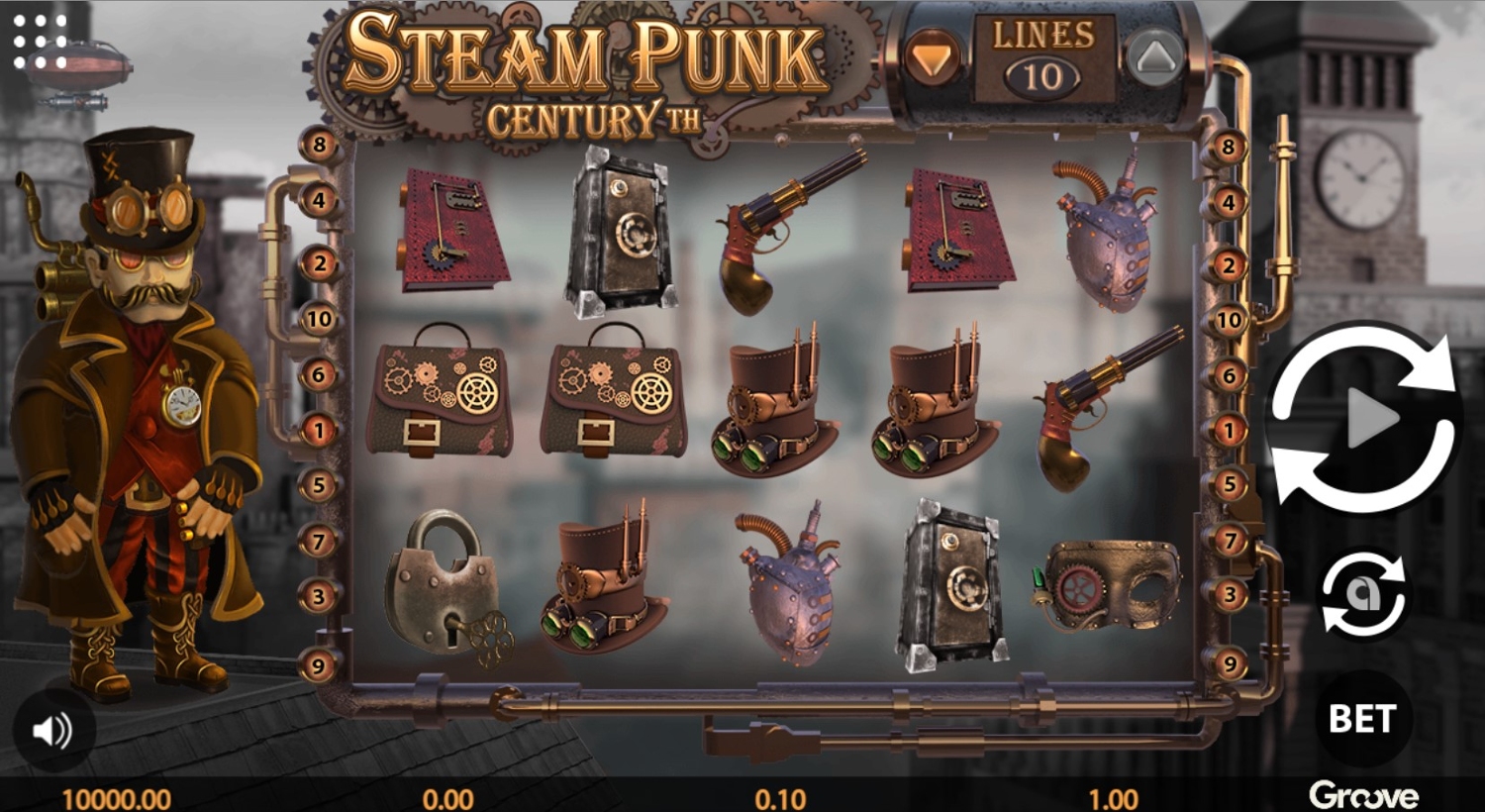 Steampunk Century Slot Gameplay
