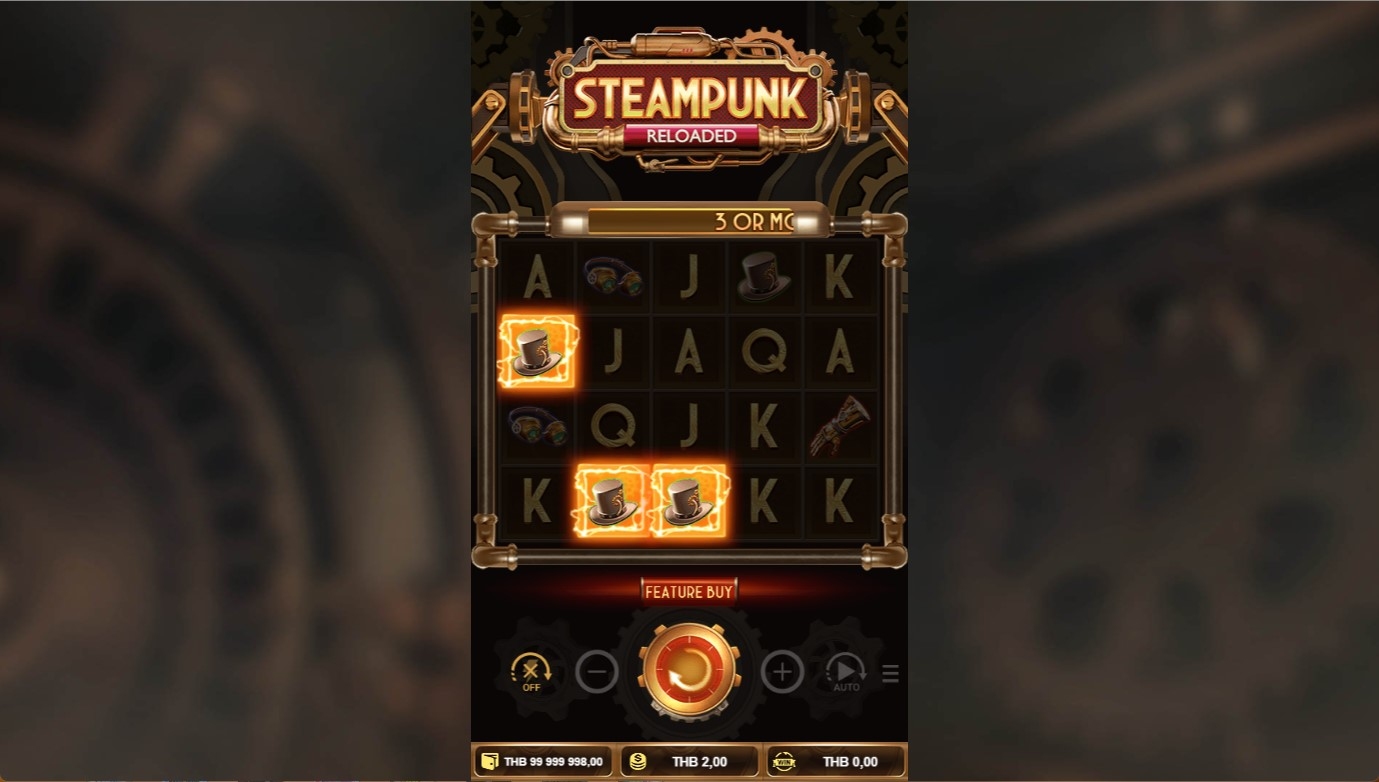Steampunk Reloaded Slot Gameplay