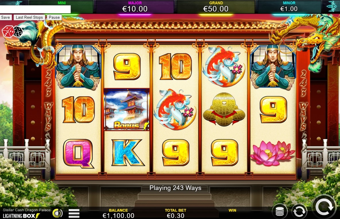 Stellar Cash Dragon Palace Slot Gameplay