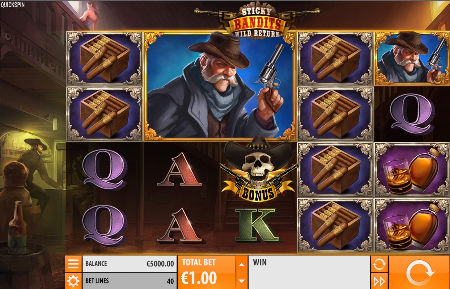 Sticky Bandits: Wild Return Slot Gameplay