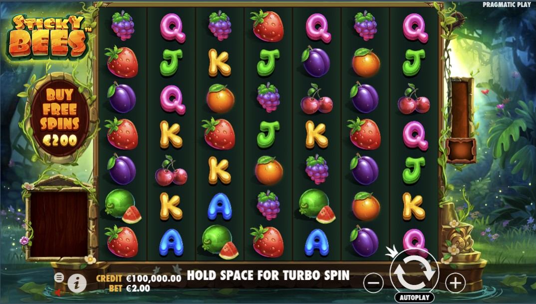 Sticky Bees Slot Gameplay