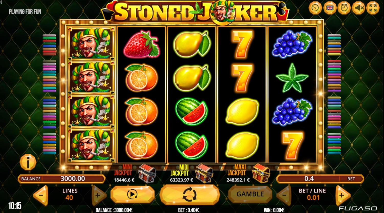 Stoned Joker Slot Gameplay