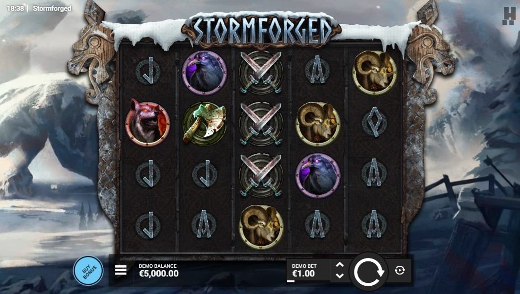 Stormforged Slot Gameplay
