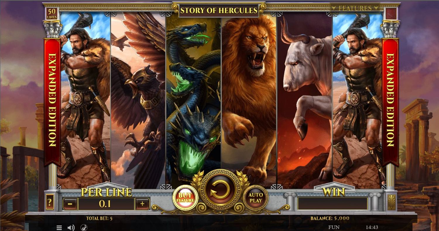 Story of Hercules Expanded Edition Slot Gameplay