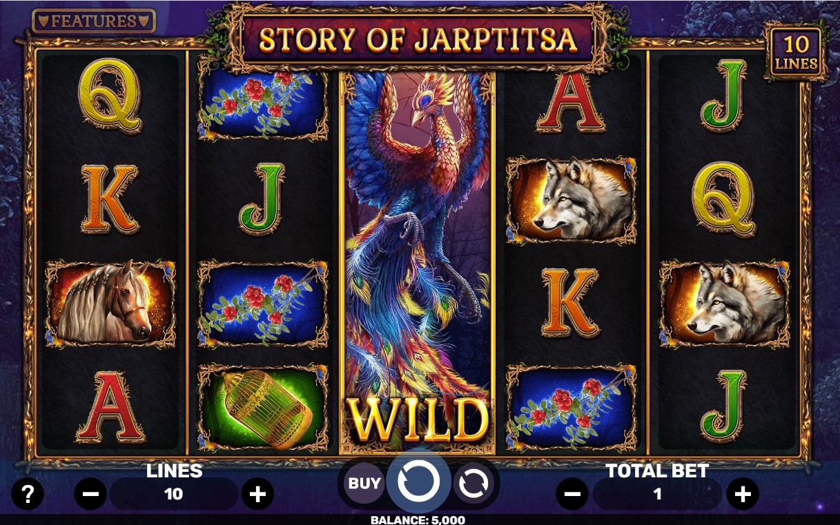 Story of Jarptitsa Slot Gameplay