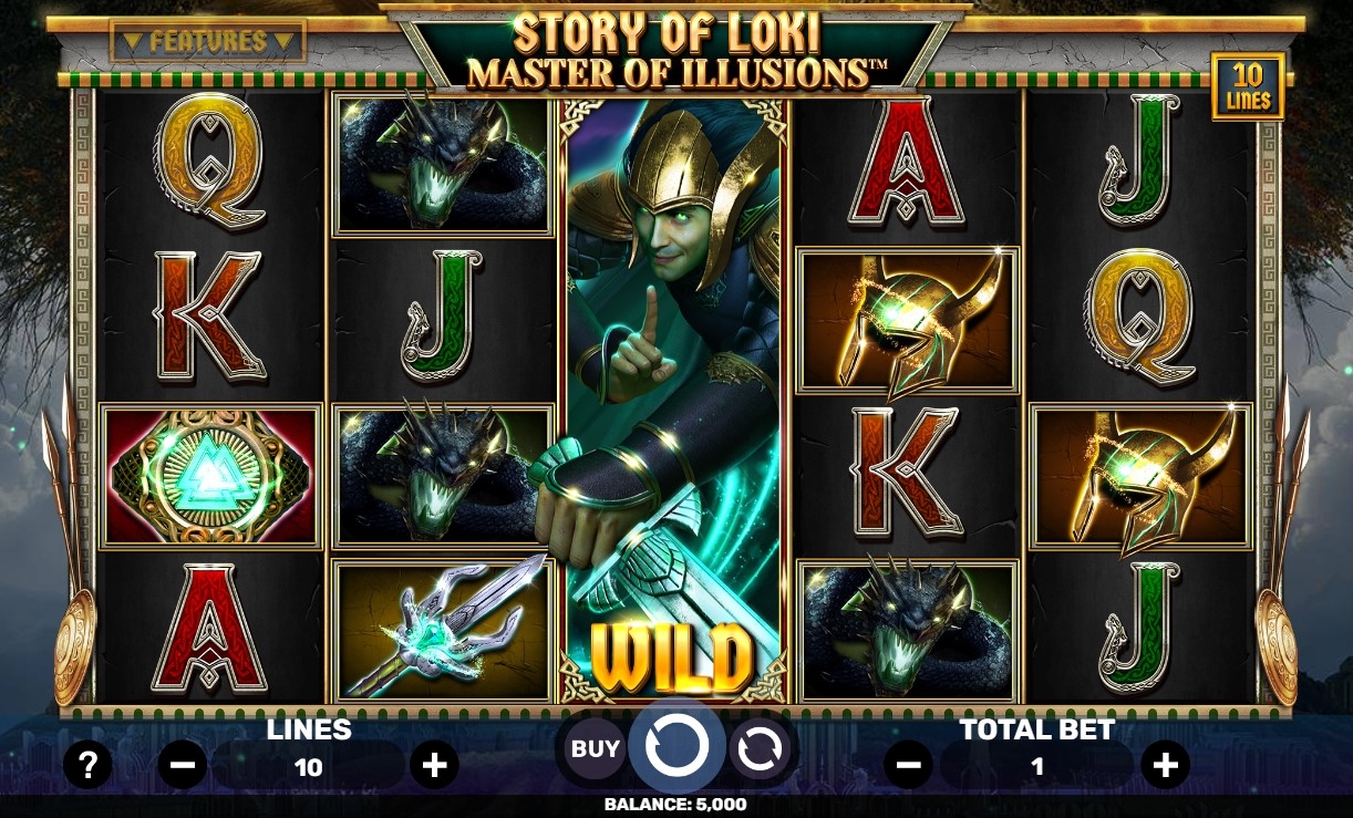 Story of Loki Master of Illusions Slot Gameplay