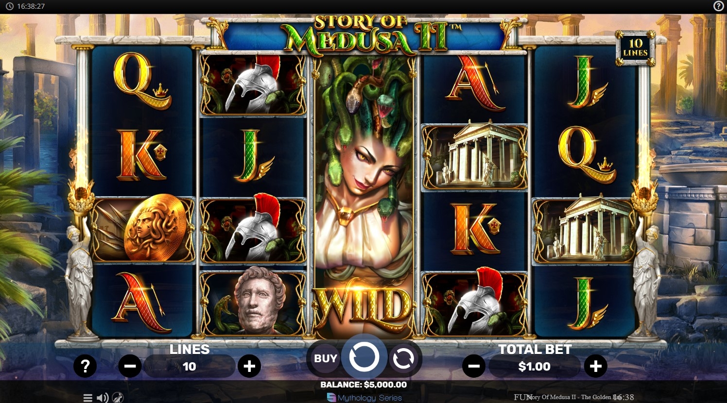 Story of Medusa II - The Golden Era Slot Gameplay