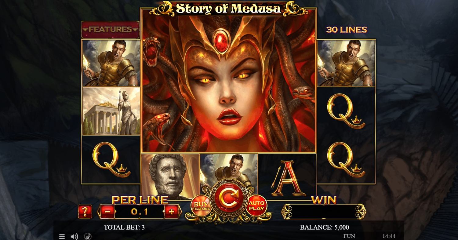 Story of Medusa Slot Gameplay