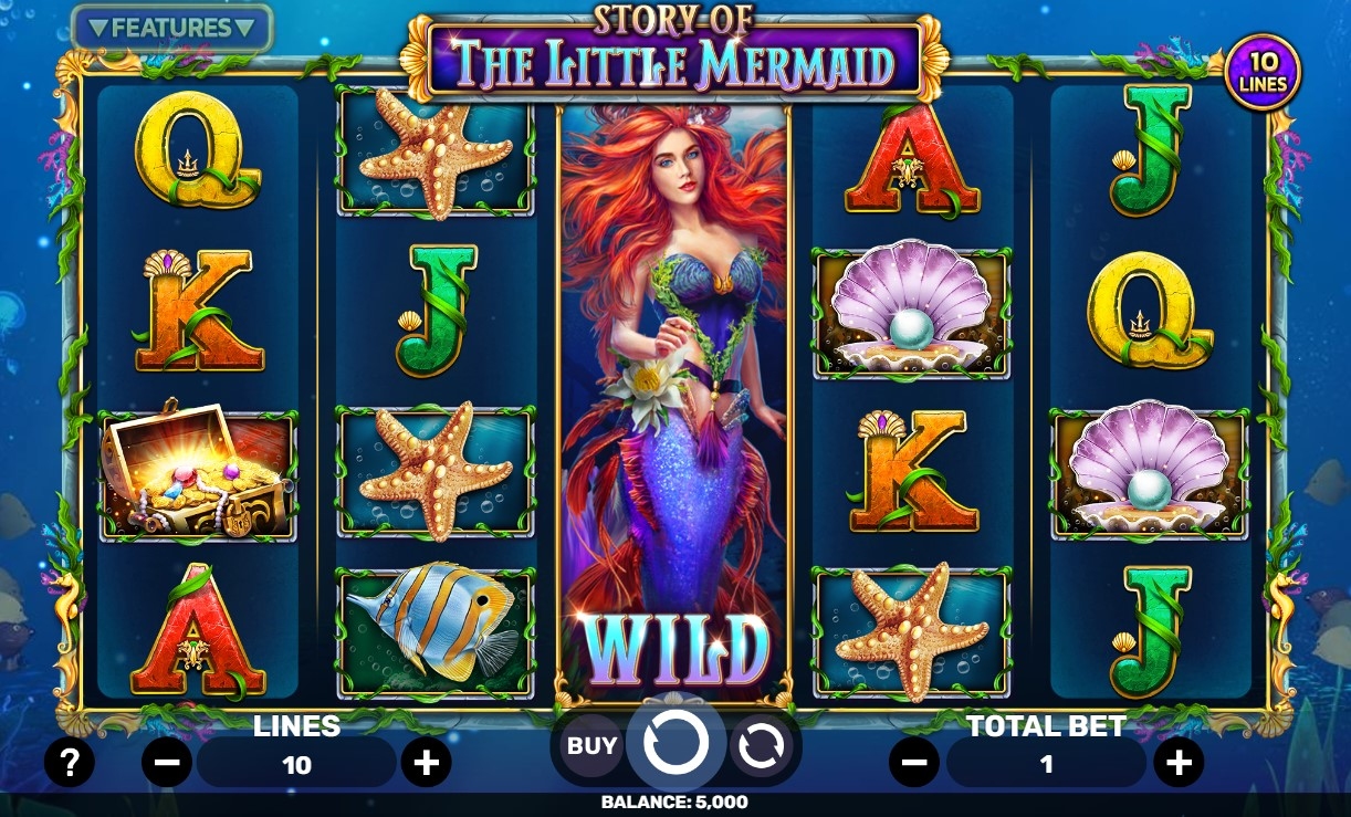Story of The Little Mermaid Slot Gameplay