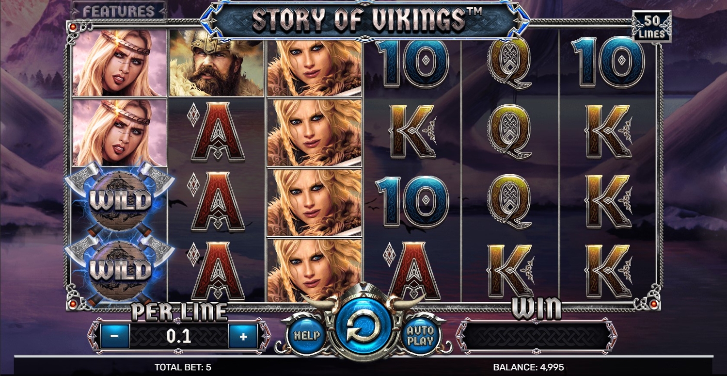 Story of Vikings Slot Gameplay