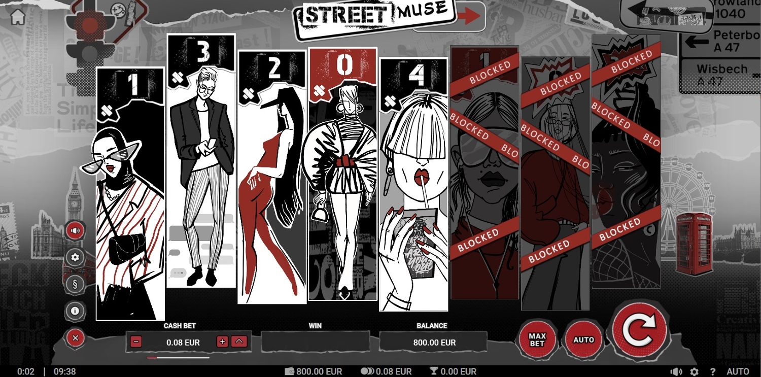Street Muse Slot Gameplay