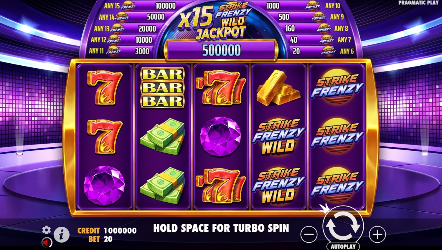 Strike Frenzy Slot Gameplay