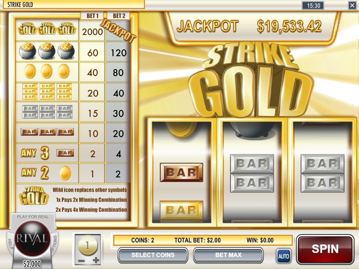 Strike Gold Slot Gameplay