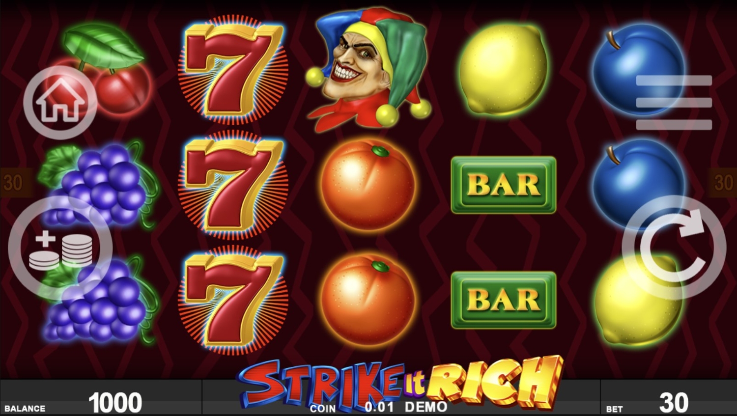 Strike It Rich Slot Gameplay
