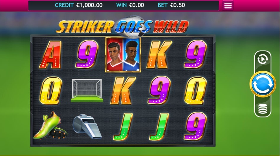 Striker Goes Wild Slot Gameplay