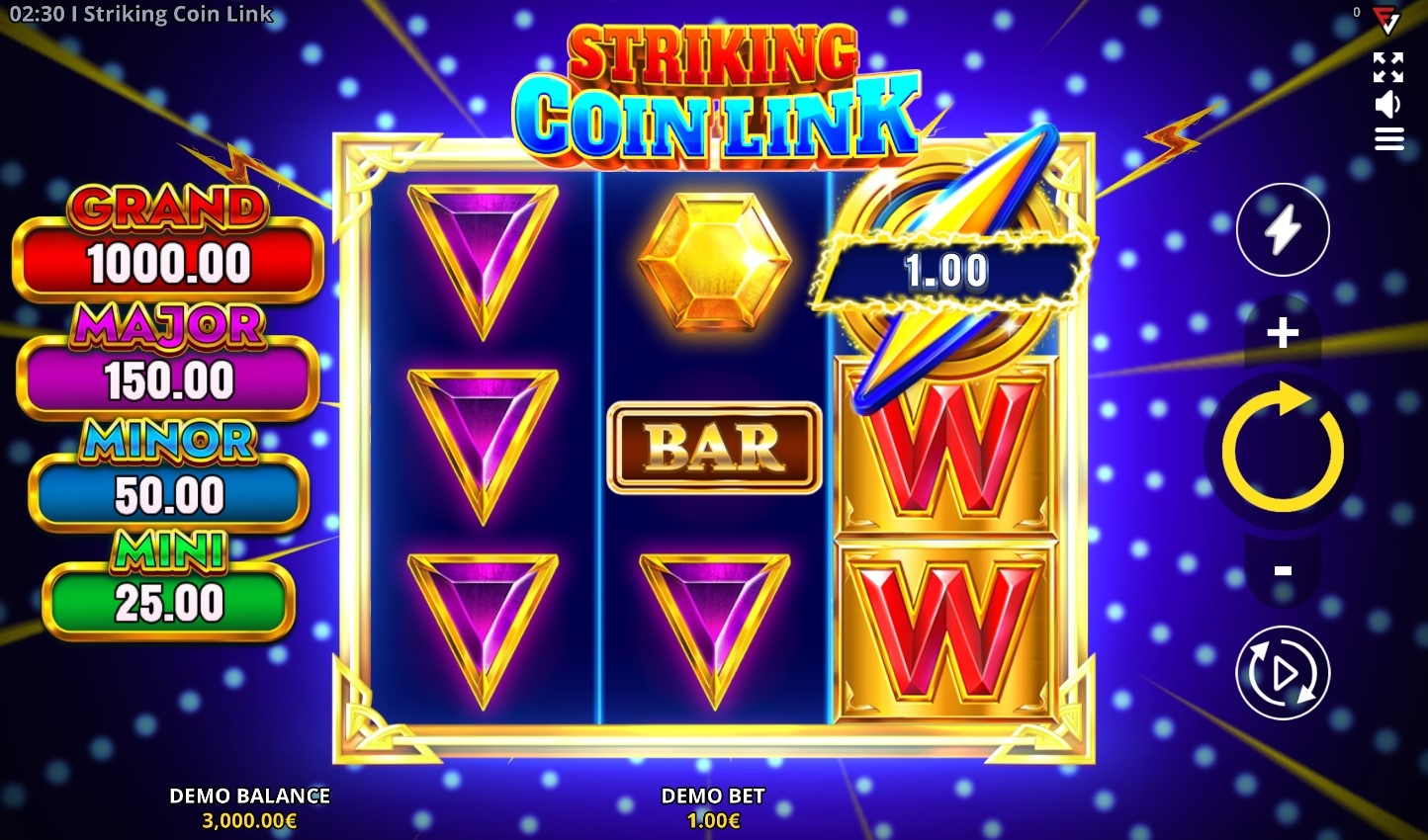 Striking Coin Link Slot Gameplay