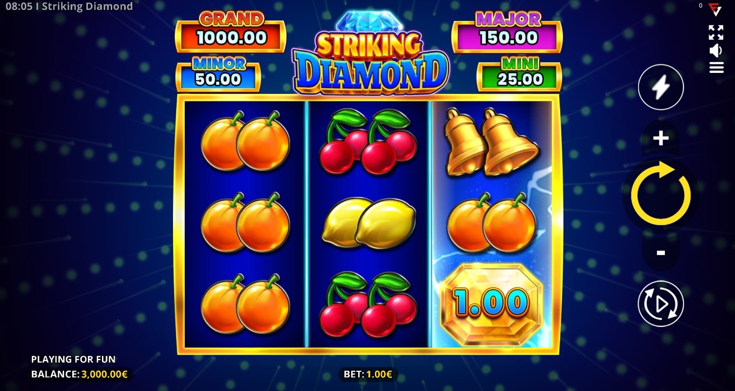 Striking Diamond Slot Gameplay