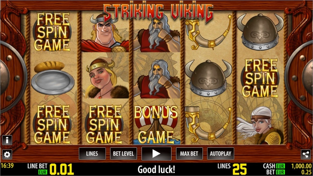 Striking Viking Slot Gameplay