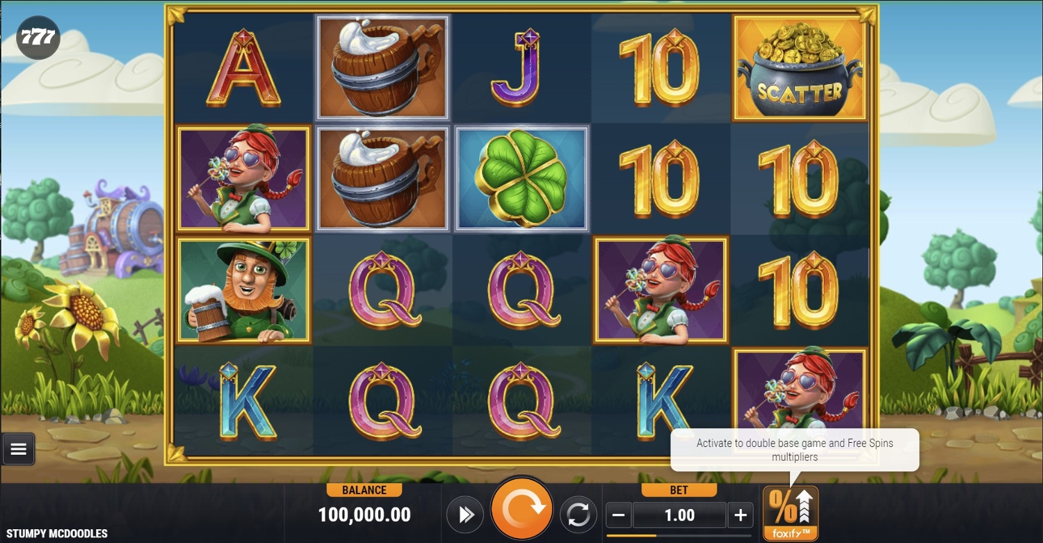 Stumpy McDoodles Slot Gameplay