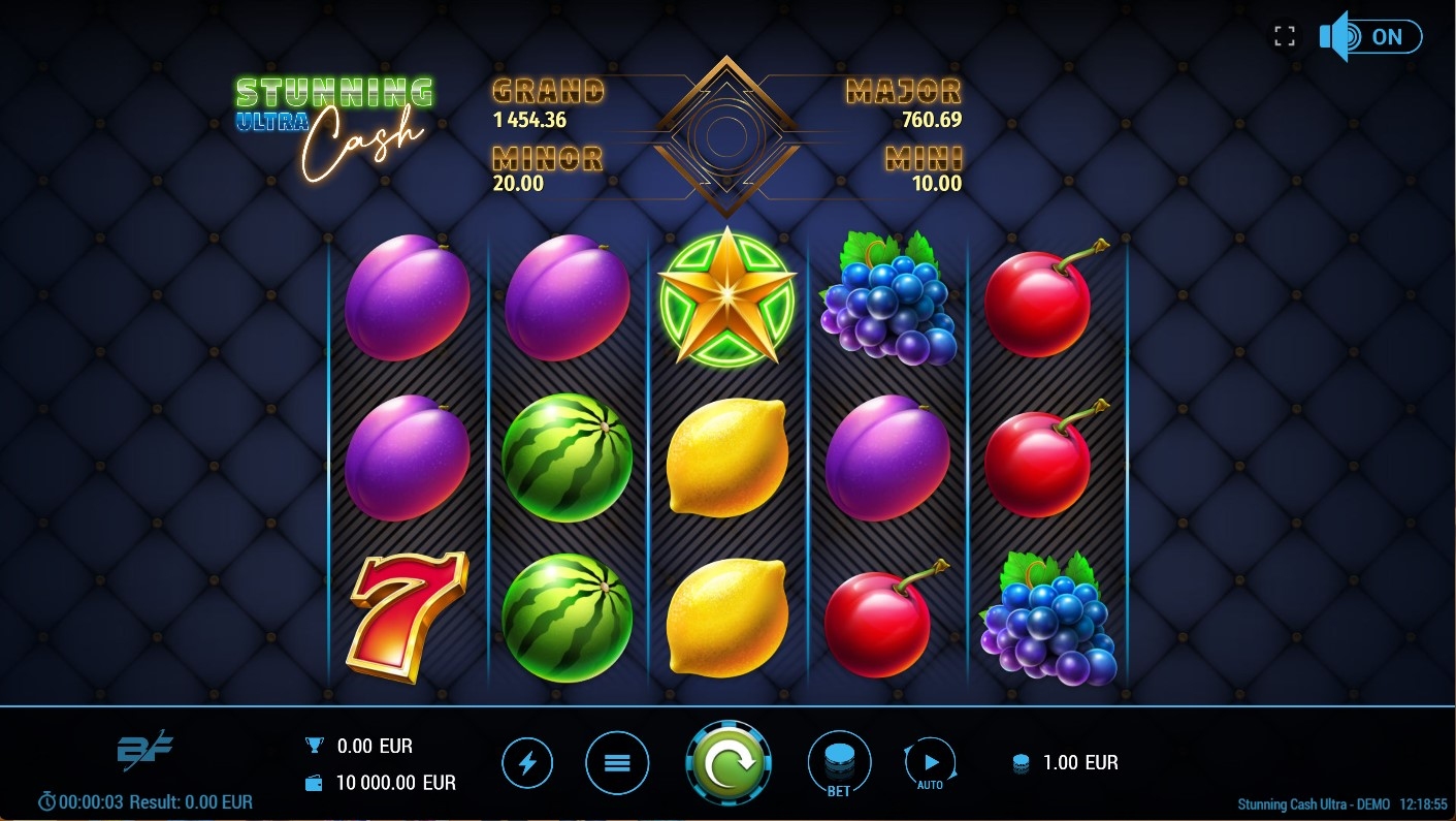 Stunning Cash Ultra Slot Gameplay