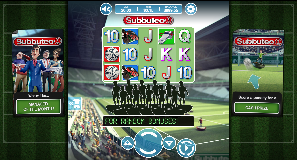 Subbuteo Slot Slot Gameplay
