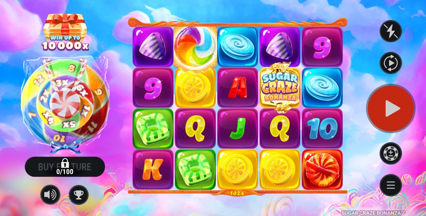 Sugar Craze Bonanza Slot Gameplay