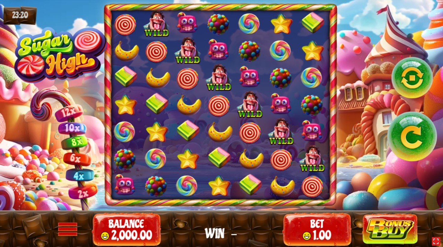 Sugar High Slot Gameplay