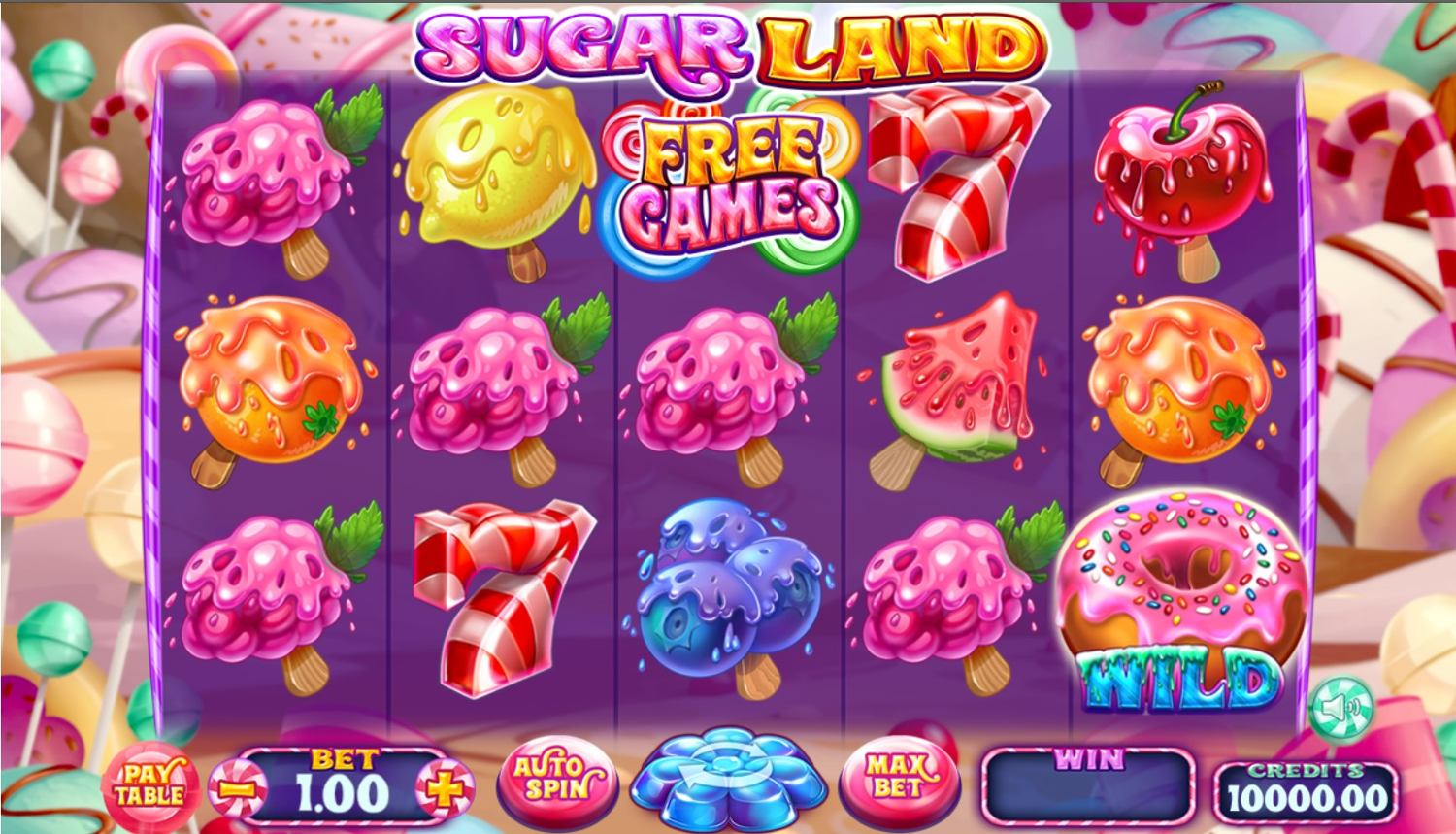 Sugar Land Slot Gameplay