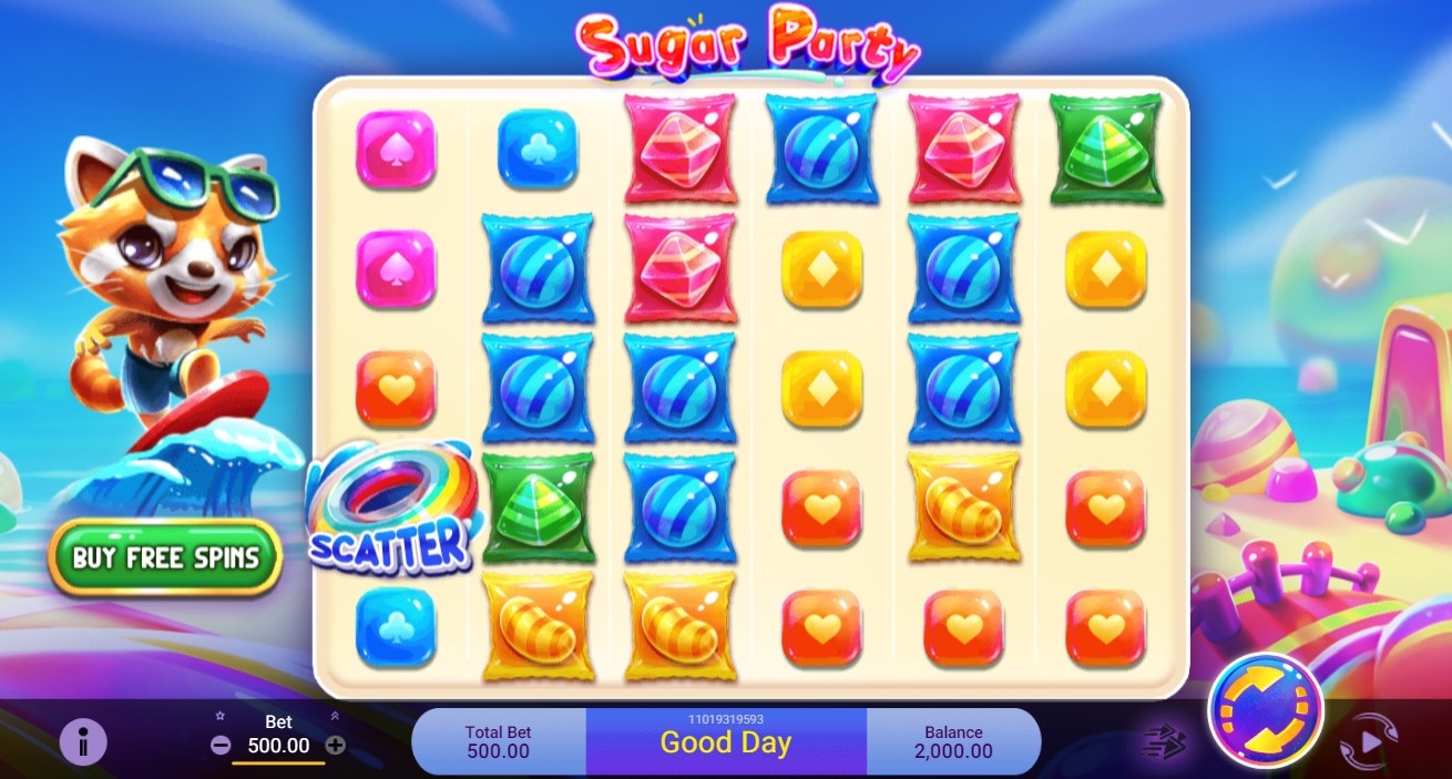 Sugar Party Slot Gameplay
