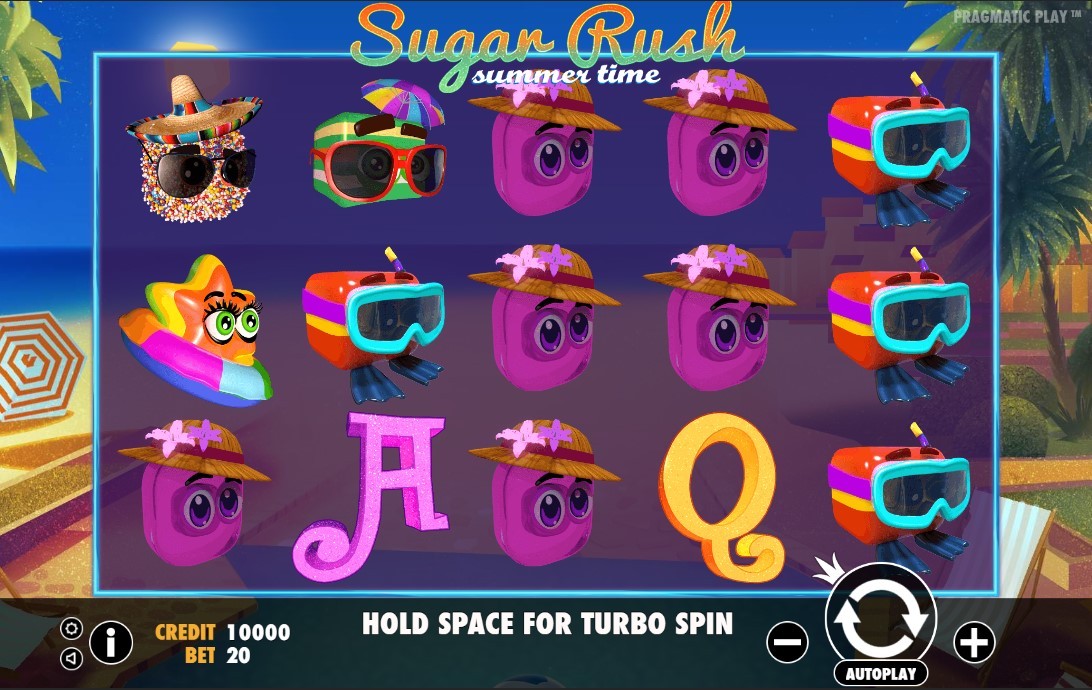 Sugar Rush Summer Time Slot Gameplay