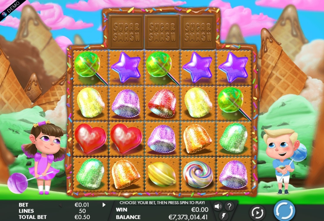 Sugar Smash Slot Gameplay