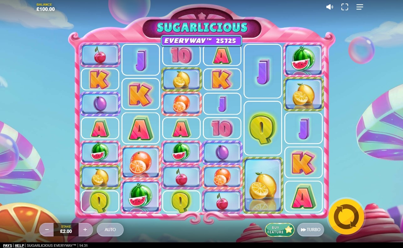 Sugarlicious EveryWay Slot Gameplay