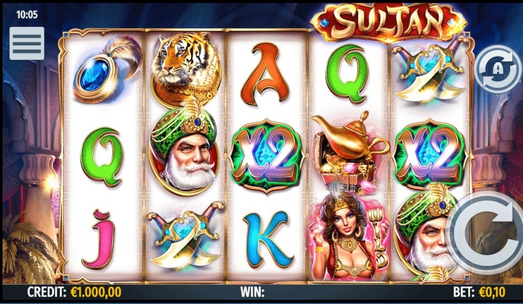 Sultan Slot Gameplay