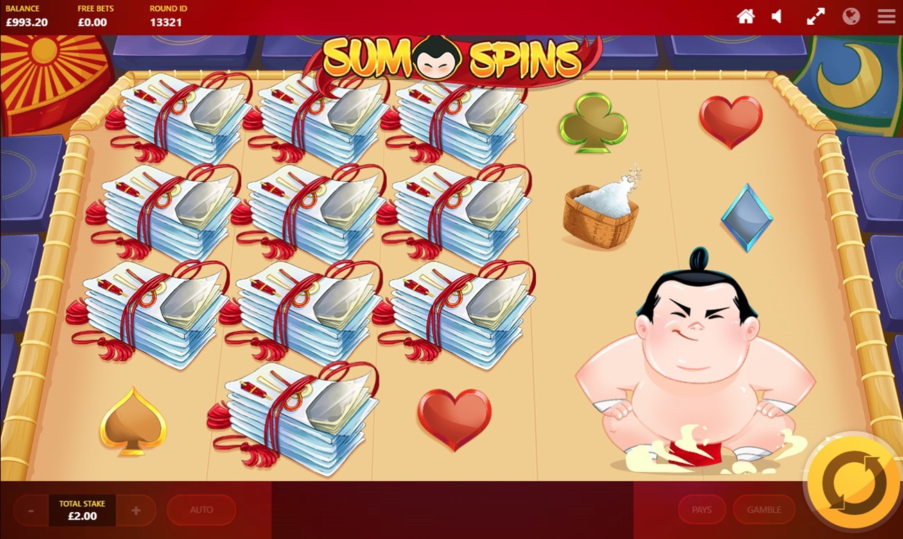 Sumo Spins Slot Gameplay