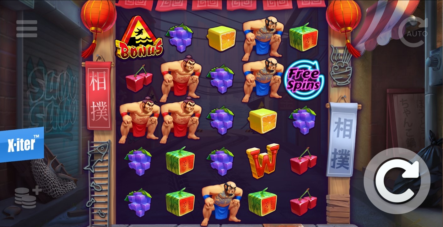 Sumo Sumo Slot Gameplay