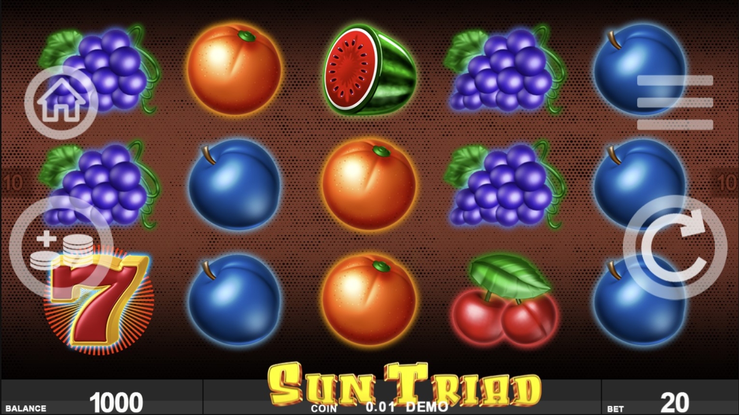 Sun Triad Slot Gameplay
