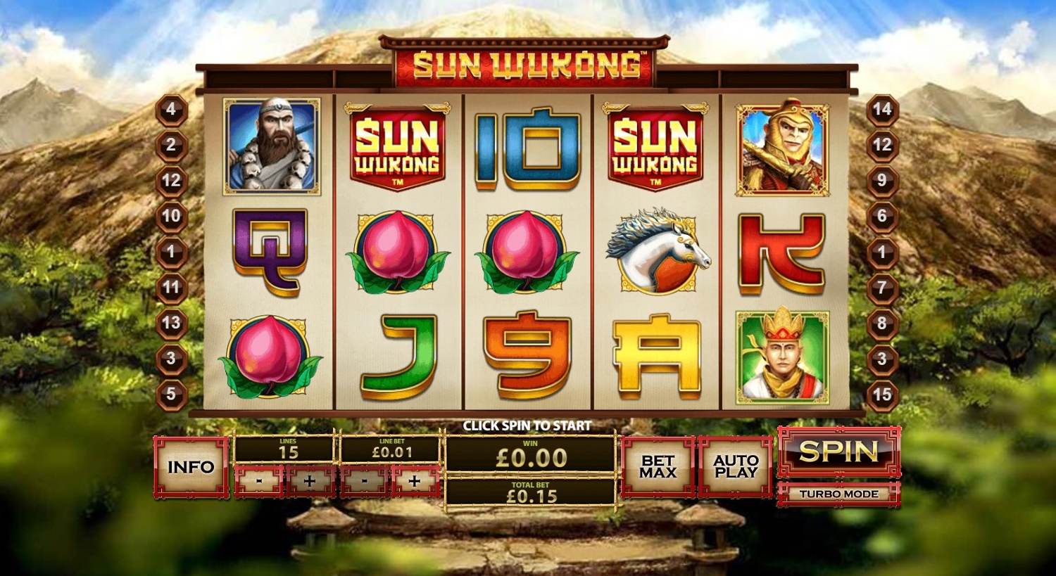 Sun Wukong Slot Gameplay