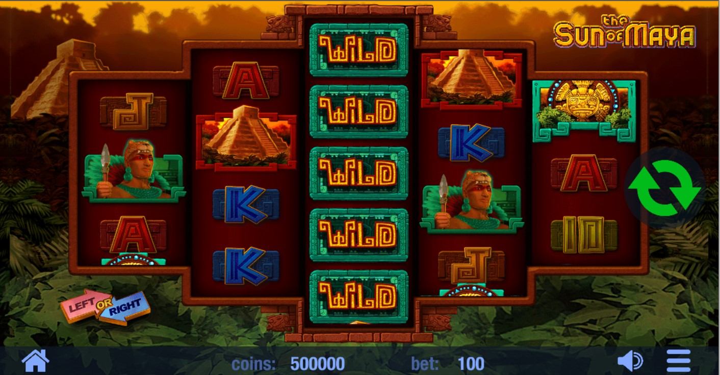 Sun of Maya Slot Gameplay